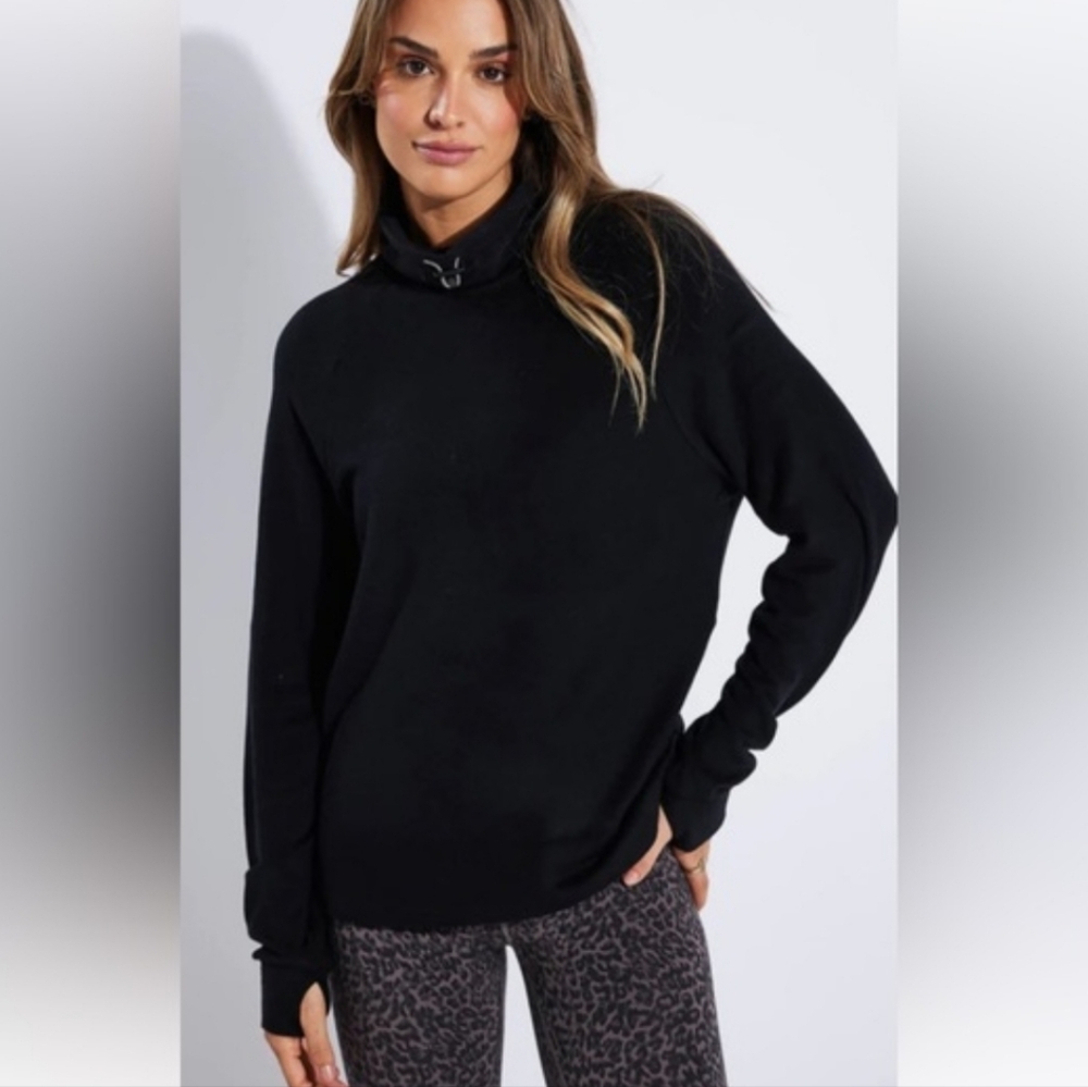 Varley Adkisson Tunic Black Pullover